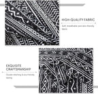 Travan 3-Piece King Quilt Set Striped Pattern Microfiber Soft Lightweight Bedding Set with Shams for All Season, Black Strips, King Size