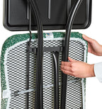 Brabantia - Ironing Board C - Extra Large Steam Unit Holder - Adjustable in Height - Non-Slip Rubber Feet - 100% Fair Trade Cotton Cover with Foam Layer - Foldable XL Unit - New Dawn - 49 x 18 inches