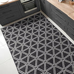 Keen Home Design Outdoor Rug - 8x10 Washable Indoor/Outdoor Rug for Patio, Balcony, Kitchen, Garden, Beach, Deck and Porch. Size: 7'9" x 10'2"