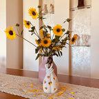 OakiWay Mother-Daughter Love Candle Holder Statue with Flickering LED Candle | Hand-Painted (Dark) - Unique Gifts for Mother's Day, Christmas, Birthday | Greeting Card Included