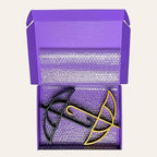 Black & Gold Umbrella Decor – Modern 3D Printed Sculpture for Home or Desk, Minimalist Artistic Accent, Dual Design Set of Two