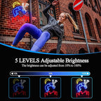 Parkour Sport Neon Sign for Wall Decor, Led Inspirational Sign Sport Neon Light for Classroom Man Cave Gym(15.75 * 12.6In)