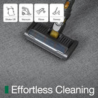 LUMI Ultra Thin Door Mat for Entryway, Low Profile Non Slip Rubber Backing Indoor Doormat, Easy Clean Welcome Entrance Mat for Inside House, Patio, Dark Grey 20"x32"