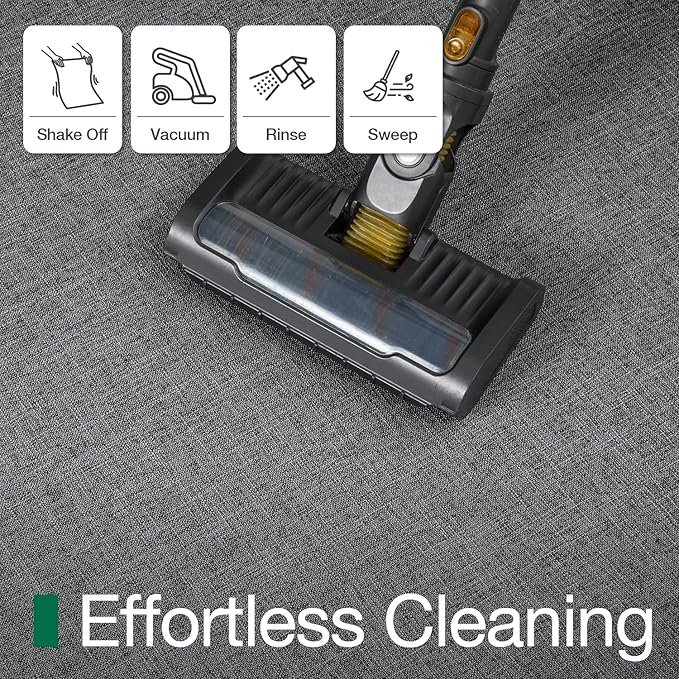 LUMI Ultra Thin Door Mat for Entryway,32"x48" Low Profile Non Slip Rubber Backing Indoor Doormat, Easy Clean Welcome Entrance Mat for Inside House, Patio,Dark Grey