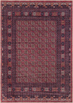 Keen Home Design 8x10 Rug - Machine Washable Area Rug with Non-Slip Backing, Ideal for Living Room, Dining Room, Bedroom - Vintage, Easy Clean, Durable, Low Pile Rug - (8' x 10')
