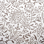 Ridhi Modern Farmhouse Pillow Covers Decorative Cotton Throw Pillow Covers Set of 2 Taupe Cushion Covers with Piping for Couch Sofa Bed Living Room Spring Home Decor 24x24