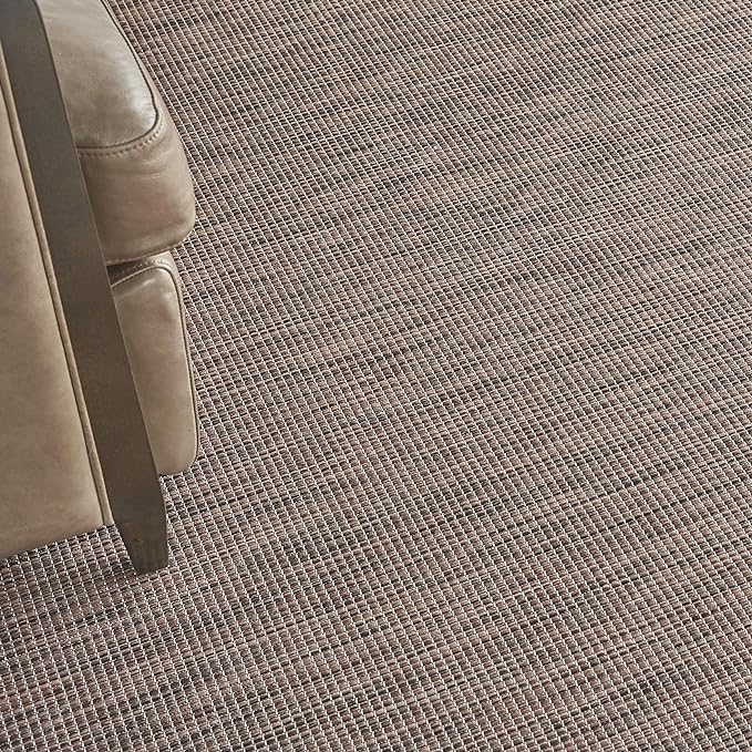 Nourison Home Positano 7' x 10' Natural Fabric Modern Area Rug (7' x 10')