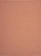 Nourison Home Positano 7' x 10' Terracotta Fabric Modern Area Rug (7' x 10')