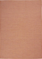 Nourison Home Positano 3' x 5' Terracotta Fabric Modern Area Rug (3' x 5')