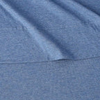 Amazon Basics 4 Piece Bed Sheets Set, 100% Cotton Jersey, Includes Super Soft, Flat and Fitted Sheets, Pillowcase, Queen, Chambray, Solid