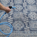 Keen Home Design Terrace Outdoor Area Rug - 9x12 Washable Indoor/Outdoor Rug for Patio, Kitchen, Balcony, Beach, Garden, Deck and Porch, Size: 8'10"x12'