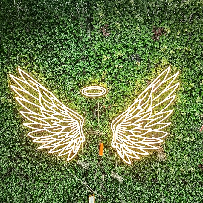 GITM Custom Neon Signs Personalized, Large Led Neon Lights Signs for Name Wedding Studio Logo Wall Decor,Name Neon Sign Customizable