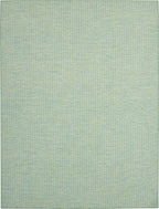 Nourison Home Positano 6' x 9' Blue Green Fabric Modern Area Rug (6' x 9')