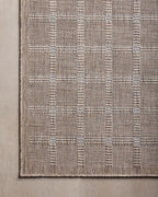 Loloi Amber Lewis Topanga Collection TOP-01 Natural/Bone 5'-3" x 7'-6" Indoor/Outdoor Area Rug