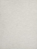 Nourison Home Positano 6' x 9' Light Gray Fabric Modern Indoor/Outdoor Area Rug