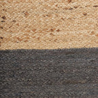 REDEARTH · Cube Pouf Foot Stool Ottoman - Jute Braided Pouffe Poof Accent Sitting Footrest for The Living Room, Bedroom, Nursery, Patio, Lounge & Other Rooms, Set of 2(14.5”x14.5”x16”; Natural Gray)