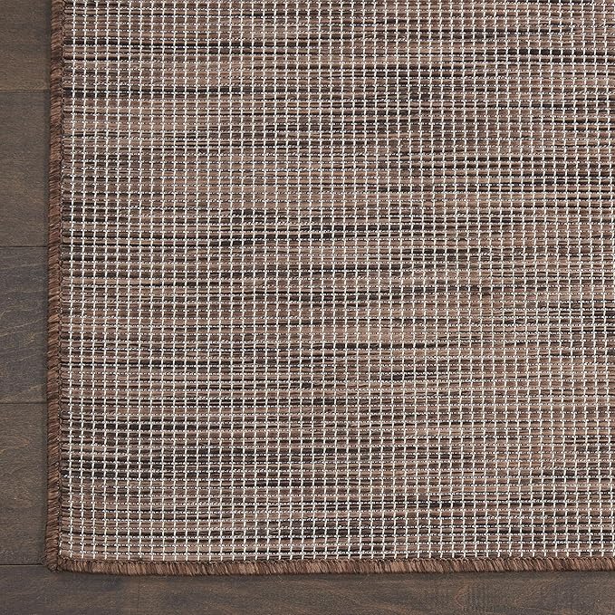 Nourison Home Positano 7' x 10' Natural Fabric Modern Area Rug (7' x 10')