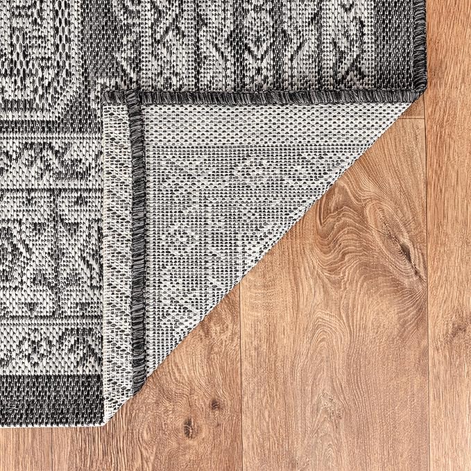 Keen Home Design Terrace Outdoor Area Rug - 12x15 Washable Indoor/Outdoor Rug for Patio, Kitchen, Balcony, Beach, Garden, Deck and Porch, Size: 12'x15'