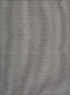 Nourison Home Positano Charcoal 8' x 10' Area Rug, Modern, Solid, Indoor/Outdoor, Easy Cleaning, Non Shedding, Bed Room, Living Room, Deck, Backyard