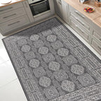 Keen Home Design Terrace Outdoor Area Rug - 5x8 Washable Indoor/Outdoor Rug for Patio, Kitchen, Balcony, Beach, Garden, Deck and Porch, Size: 5'3"x7'7"