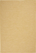 Nourison Positano Indoor/Outdoor Yellow 3' x 5' Area Rug, Easy Cleaning, Non Shedding, Bed Room, Living Room, Dining Room, Backyard, Deck, Patio (3x5)