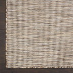 Nourison Positano Indoor/Outdoor Beige 2'2" x 10' Area Rug, Easy Cleaning, Non Shedding, Bed Room, Living Room, Dining Room, Backyard, Deck, Patio (2x10)