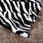 MERRYLIFE Throw Blanket Couch | Soft Decorative Ultra-Plush Soft Colorful Blanket| King Size Travel Throws Oversized |(90" 102", Zebra)