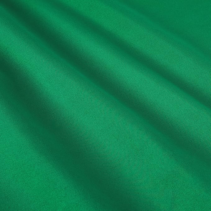 Amazon Basics 2 Piece Microfiber Kid's Bed-in-a-Bag Bedding Set, Toddler, Green, Solid