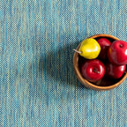 nuLOOM 4' x 6' Outdoor Area Rug, Casual Design With Striped Border, Stain Resistant, Highly Durable, For Patio, Balcony, Bedroom, Living Room, Dining Room, Bathroom, Teal