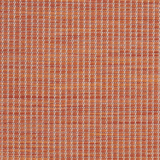 Nourison Home Positano 5' x 7' Terracotta Fabric Modern Area Rug (5' x 7')