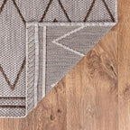 Keen Home Design Terrace Outdoor Area Rug - 9x12 Washable Indoor/Outdoor Rug for Patio, Kitchen, Balcony, Beach, Garden, Deck and Porch, Size: 8'10"x12'