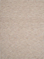 Nourison Home Positano 10' x 14' Beige Fabric Modern Area Rug (10' x 14')