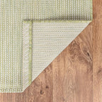 Keen Home Design Terrace Outdoor Area Rug - 4x6 Washable Indoor/Outdoor Rug for Patio, Kitchen, Balcony, Beach, Garden, Deck and Porch, Size: 3'10"x5'7"