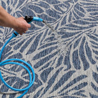 Keen Home Design Terrace Outdoor Area Rug - 12x15 Washable Indoor/Outdoor Rug for Patio, Kitchen, Balcony, Beach, Garden, Deck and Porch, Size: 12'x15'