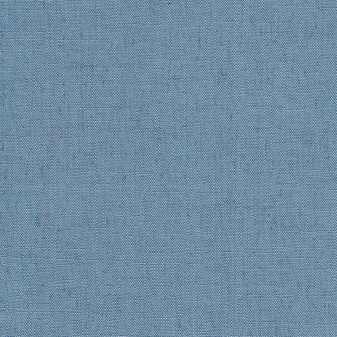 HomePop Modern Storage Bench with Wood Legs |Homepop Home Décor|Bench with Storage for Living Room & Bedroom - French Blue Woven