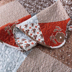 Travan Floral Printed Quilt Sets 3-Piece Super Soft Lightweight King Size Bedspread with Shams Reversible Quilted Bedding Set, King