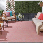 Nourison Home Positano Indoor/Outdoor Rainbow 9' x 12' Area Rug, Easy Cleaning, Non Shedding, Bed Room, Living Room, Dining Room, Backyard, Deck, Patio (9x12)